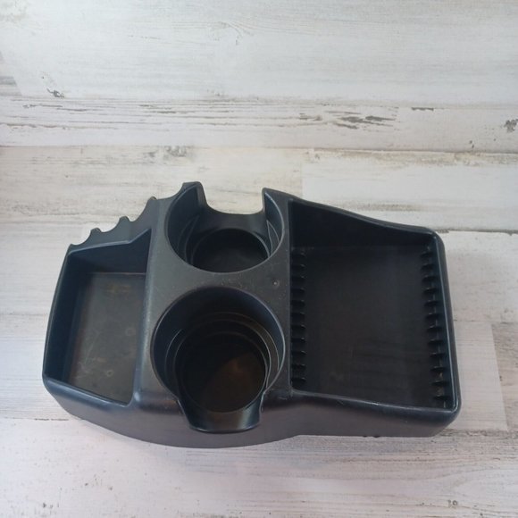 Universal Vehicle Dual Cup Holder Coin Organizer Console black - Picture 4 of 13